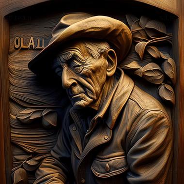 3D model John Sloan American artist (STL)